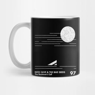 Nick Cave / Minimal Graphic Design Tribute Mug